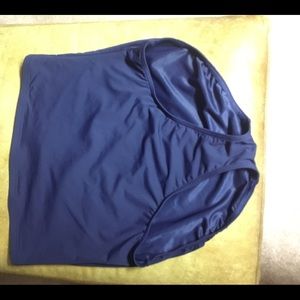 Lands Ends High Waisted Bikini Bottom